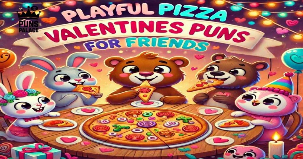 Playful Pizza Valentines Puns for Friends