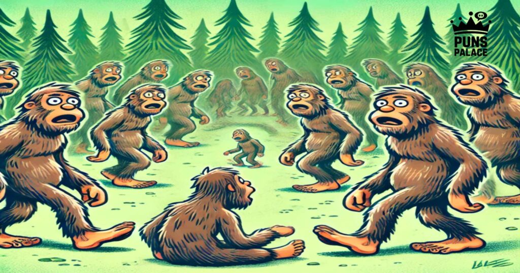 Recursive Bigfoot Puns The Sasquatch That Just Keeps Coming Back!