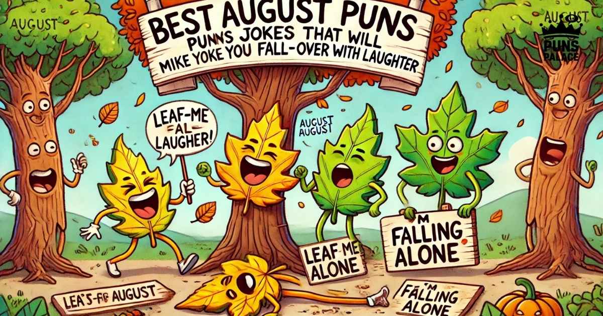 August Puns and Jokes