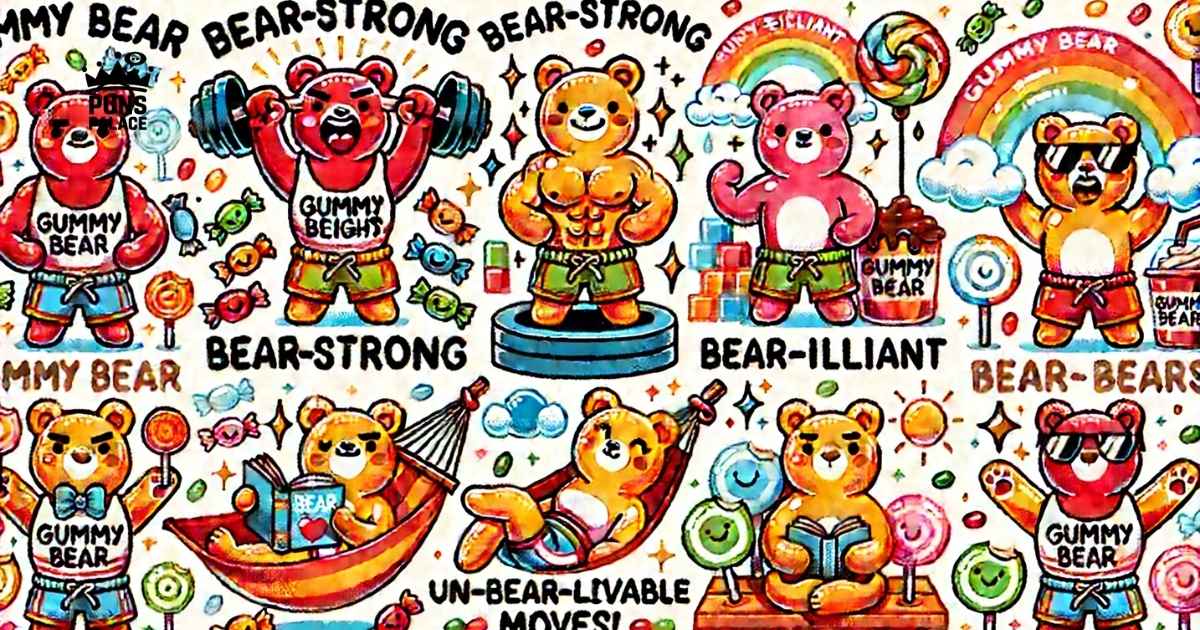 Gummy Bear Puns