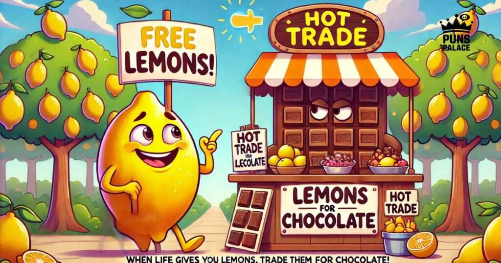 Juxtaposition: When Life Gives You Lemons, Trade Them for Chocolate