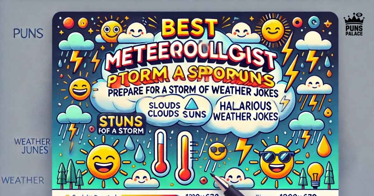 Meteorologist Puns