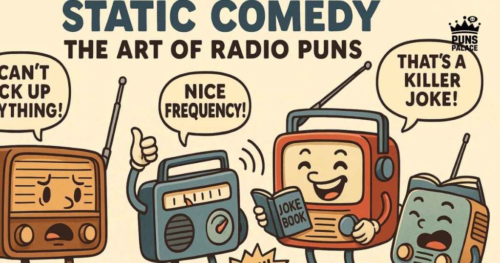 Static Comedy: The Art of Radio Puns