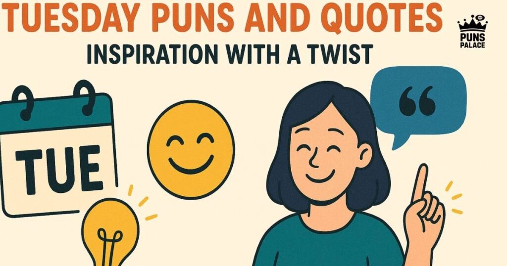 Tuesday Puns and Quotes: Inspiration with a Twist