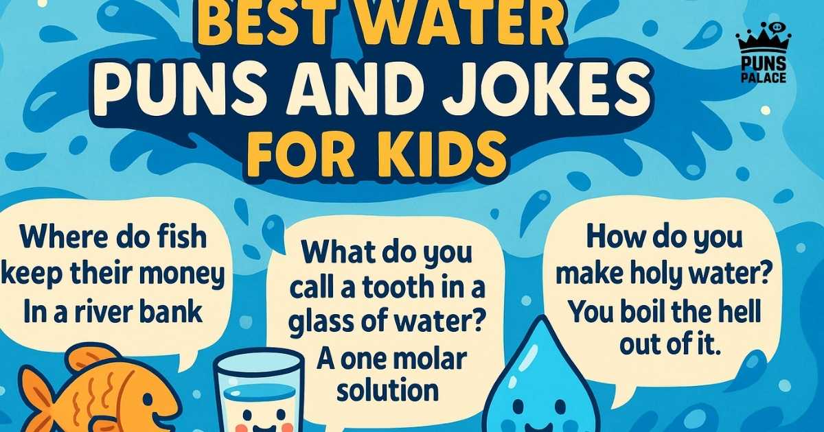 Water Puns and Jokes