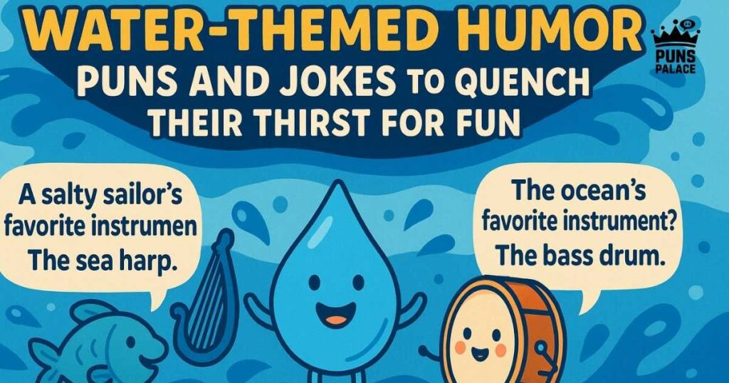 Water-Themed Humor: Puns and Jokes to Quench Their Thirst for Fun