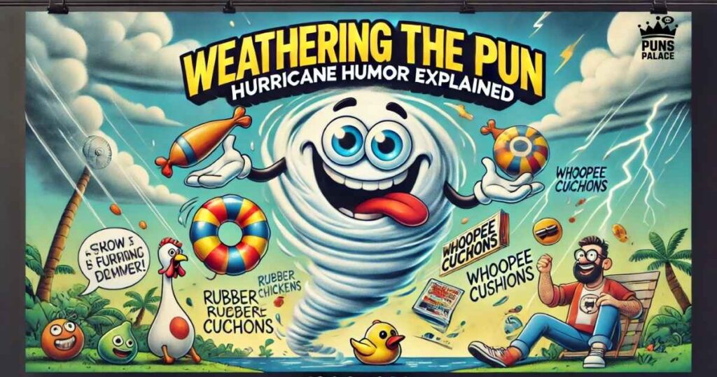 Weathering the Pun: Hurricane Humor Explained