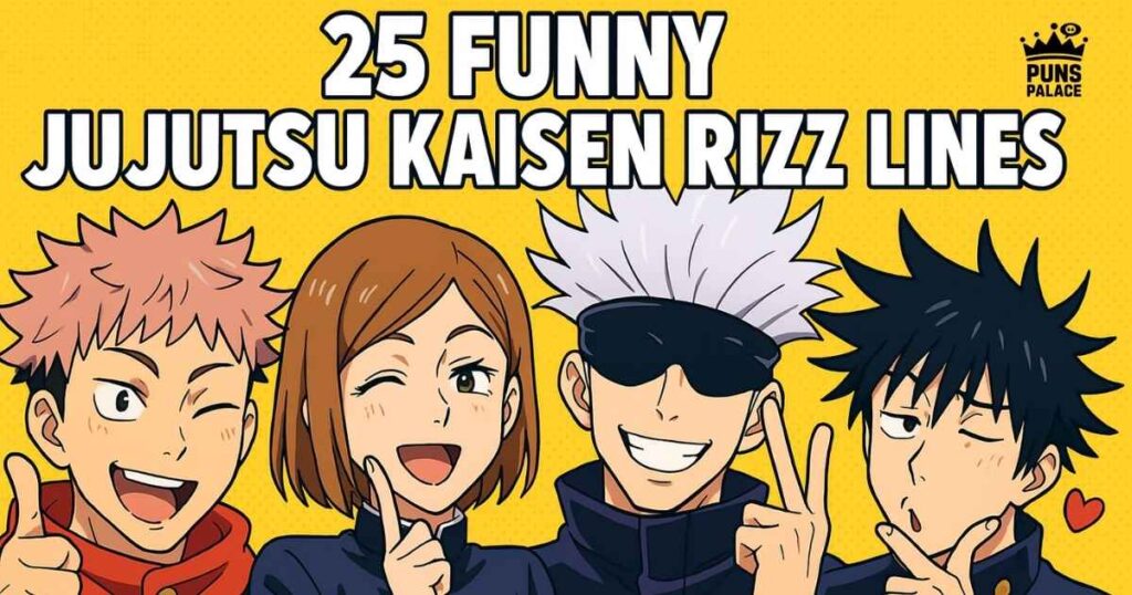 25 Funny Jujutsu Kaisen Rizz Lines
