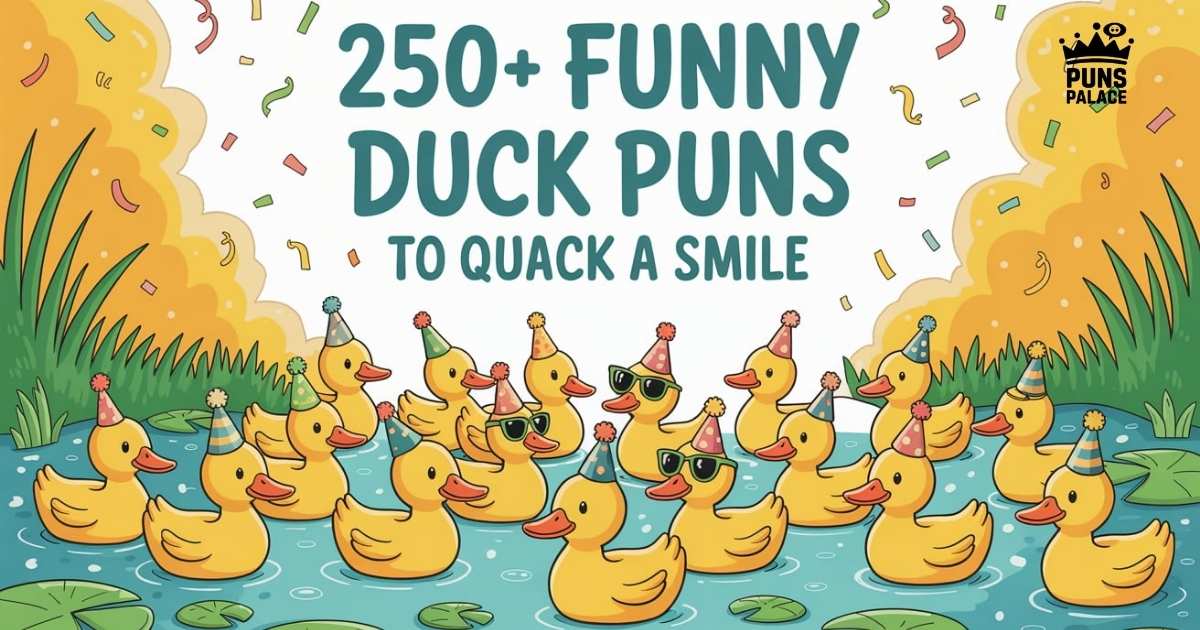 250+ Funny Duck Puns to Quack a Smile
