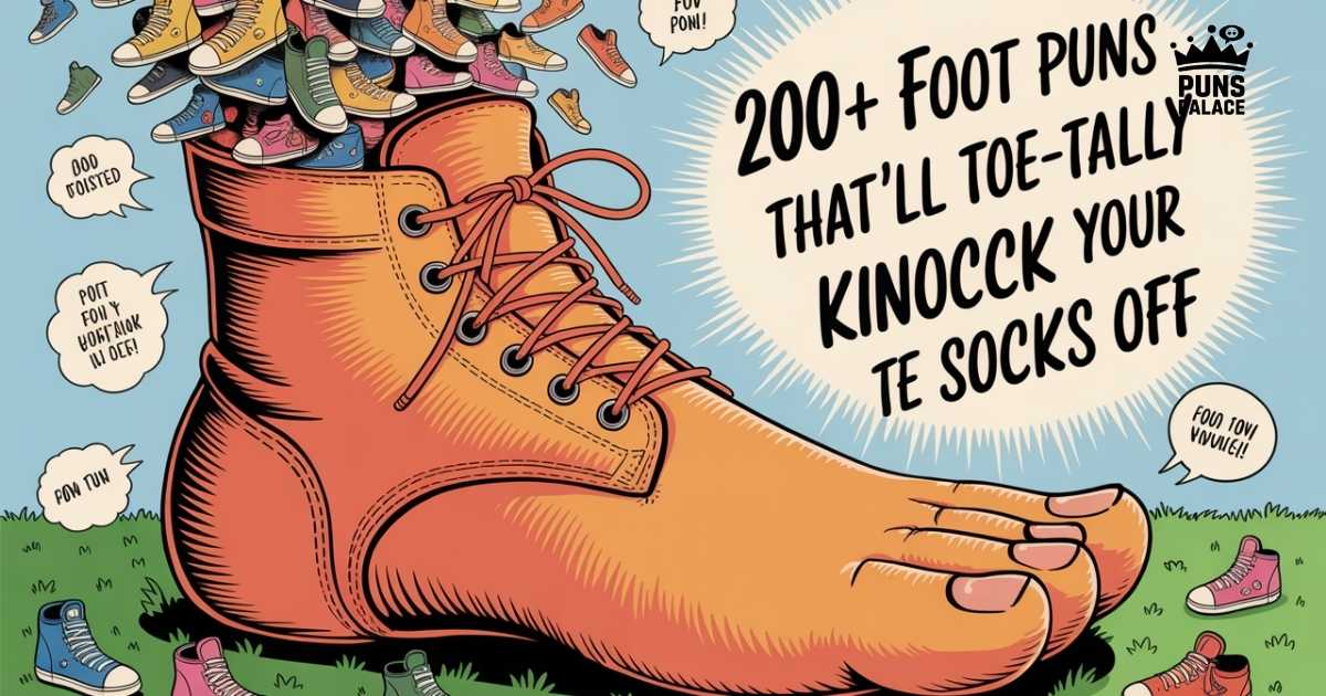 200+ Foot Puns That'll Toe-tally Knock Your Socks Off