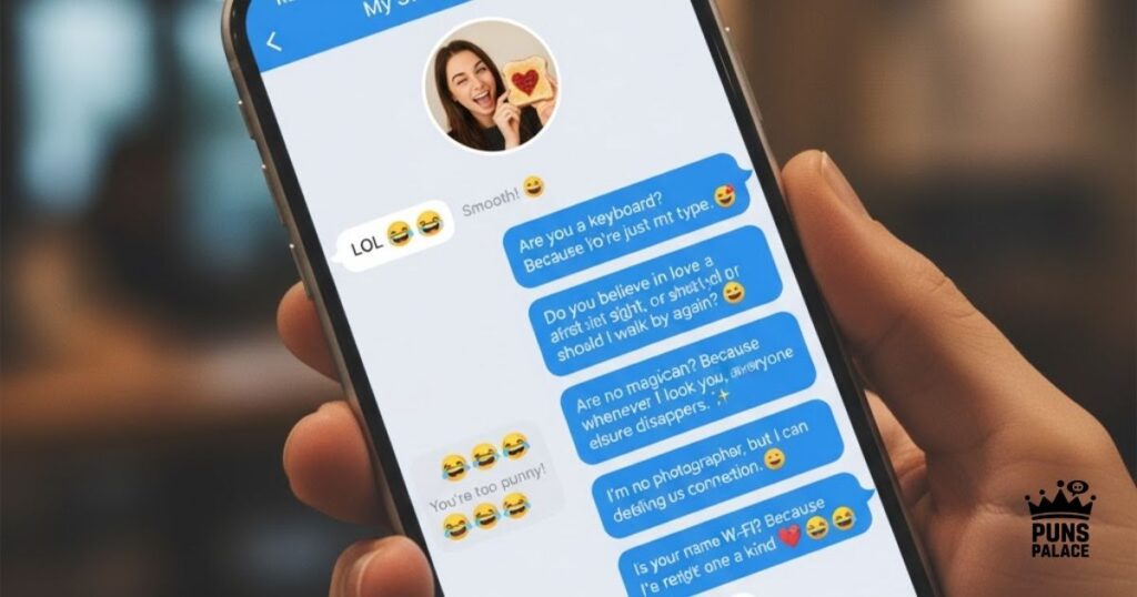 Flirtation at Its Punniest: Text Edition