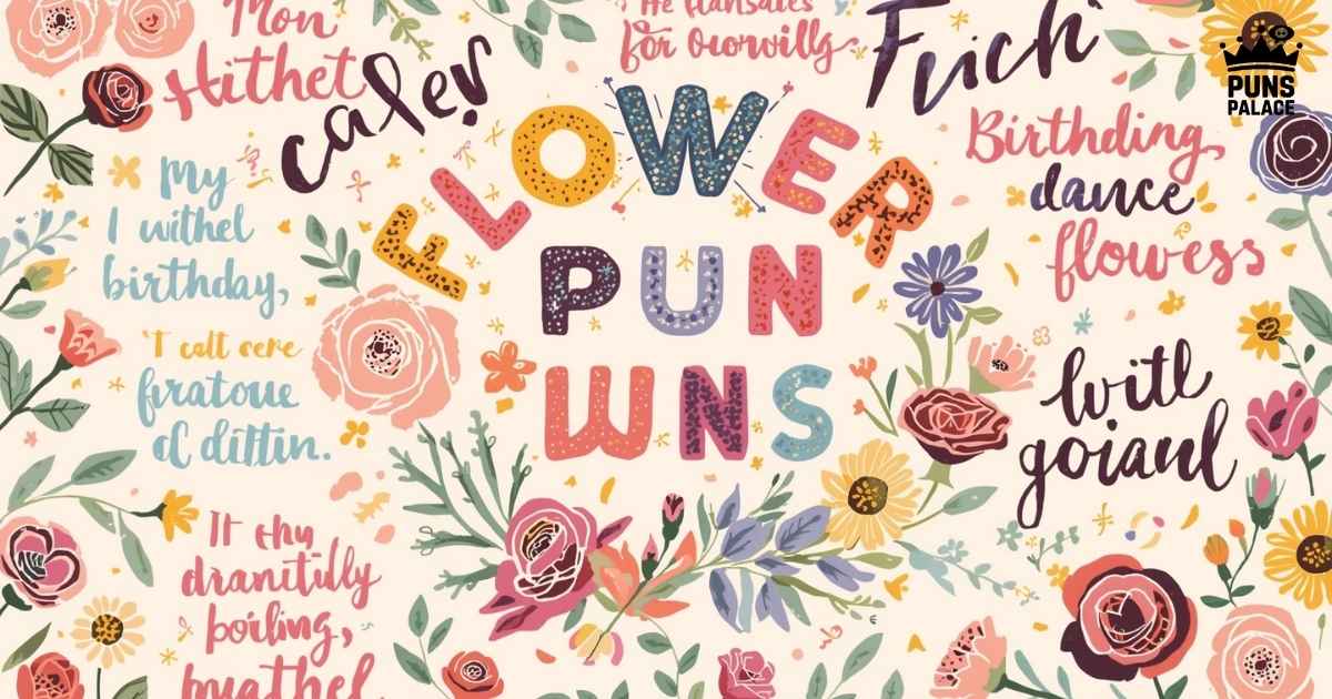 Flower Puns