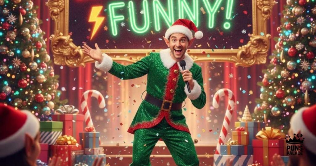 Funny Christmas Dad Jokes with Extra Elf Energy