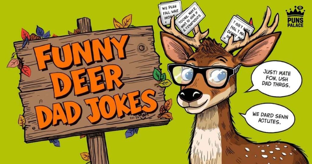 Funny Deer Dad Jokes