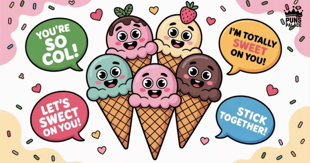Ice Cream Cone Puns