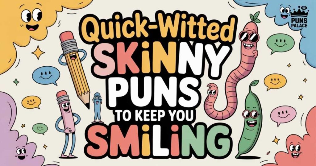Quick-Witted Skinny Puns To Keep You Smiling