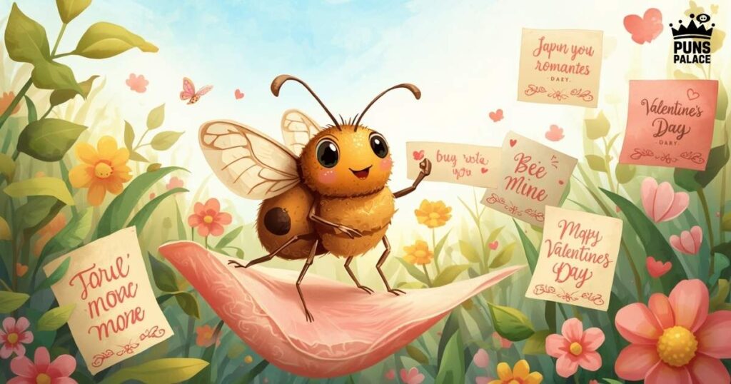 Romantic Bug Puns That’ll Make Hearts Flutter