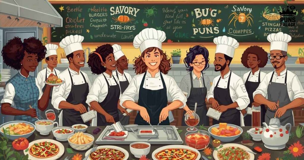 Savory Bug Puns for Main Courses