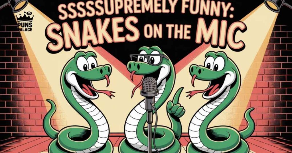 Sssssupremely Funny: Snakes on the Mic
